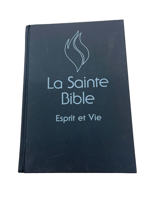 Bible Esprit et Vie | Rigide Noir | Modèle 2025
