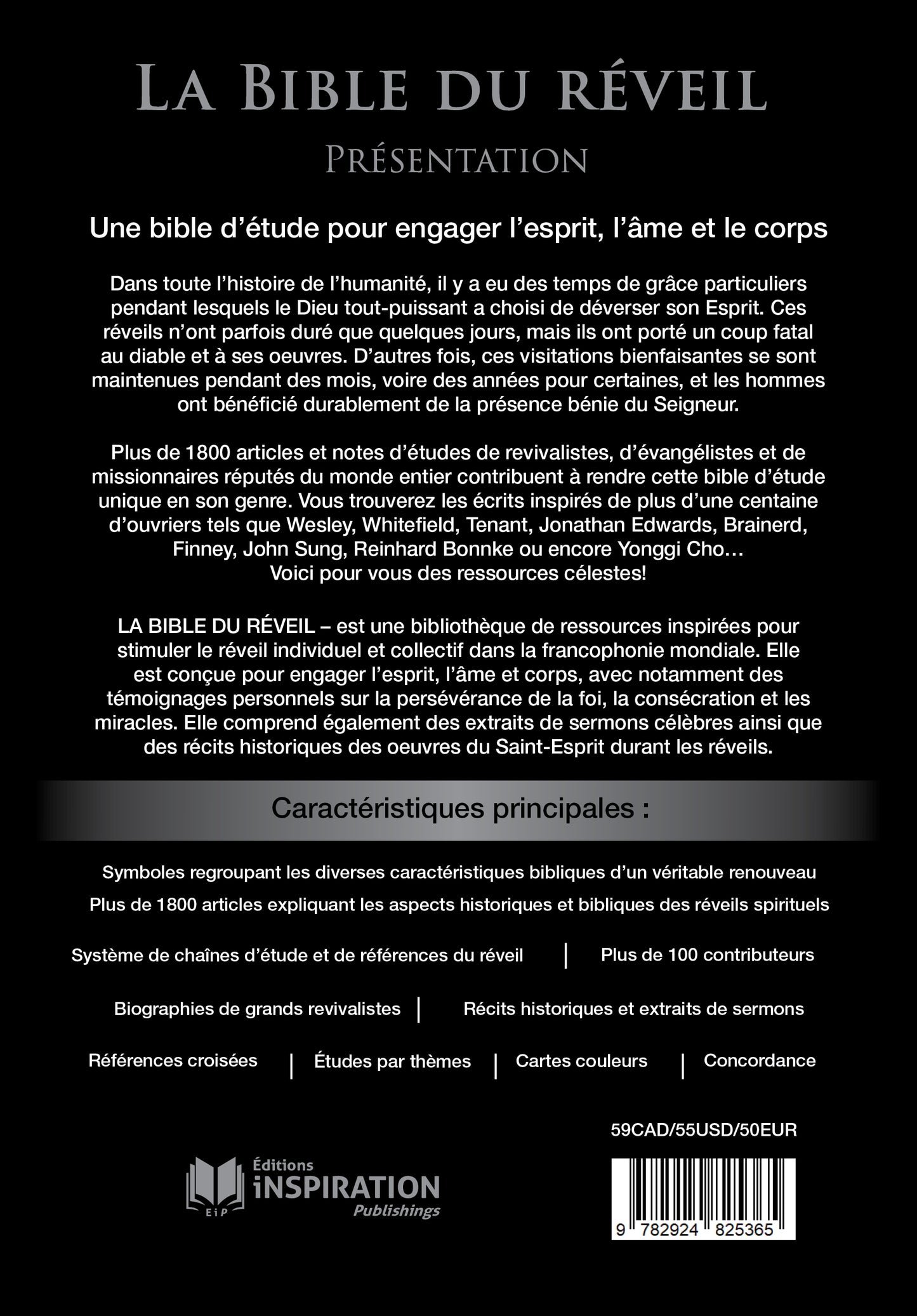 La Bible du Réveil