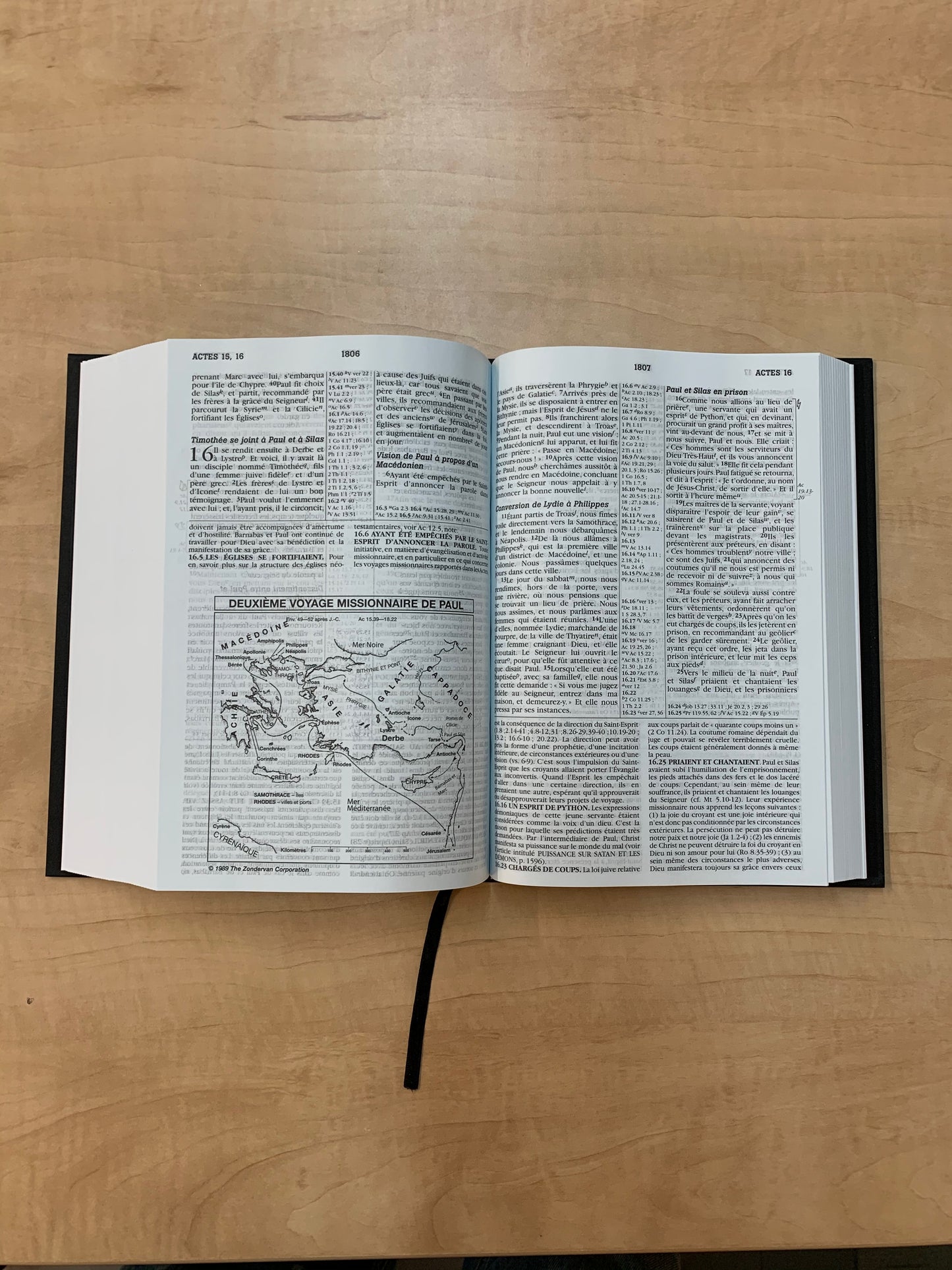 Bible Esprit et Vie Edition Black Out PU Noir - Boutique iNSPIRATION
