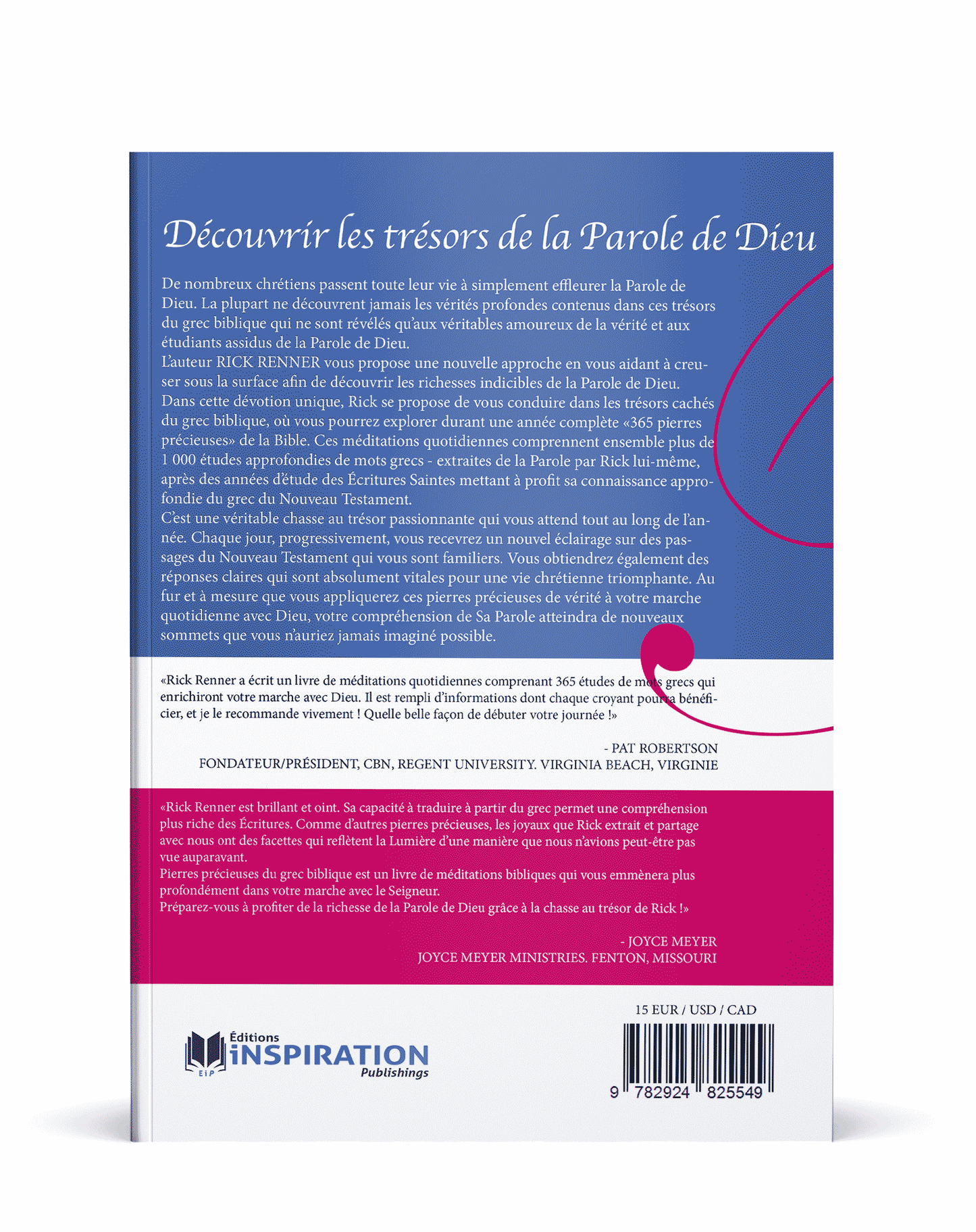 Pierres précieuses du grec biblique | 365 méditations pour une vie triomphante | 1er trimestre | Rick Renner
