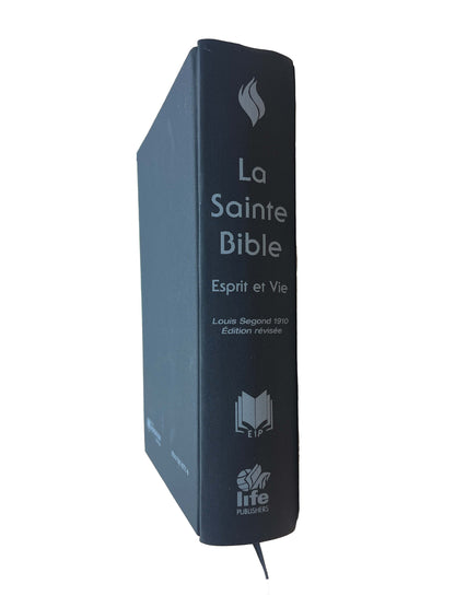 Bible Esprit et Vie | Rigide Noir | Modèle 2025