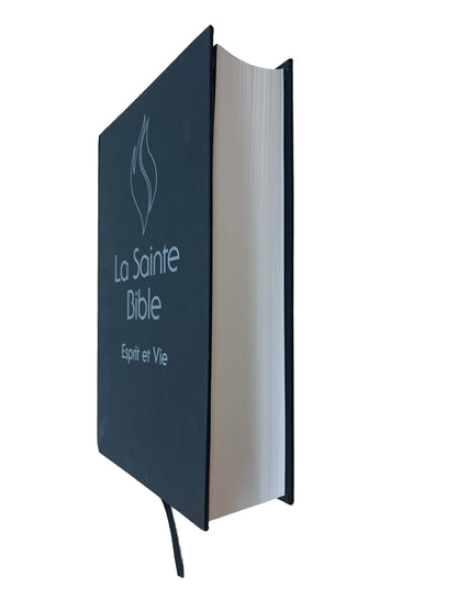 Bible Esprit et Vie | Rigide Noir | Modèle 2025